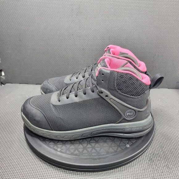 Timberland Pro Composite Boots Womens Sz 7.5 Black Steel Toe Work Boots - Picture 3 of 10